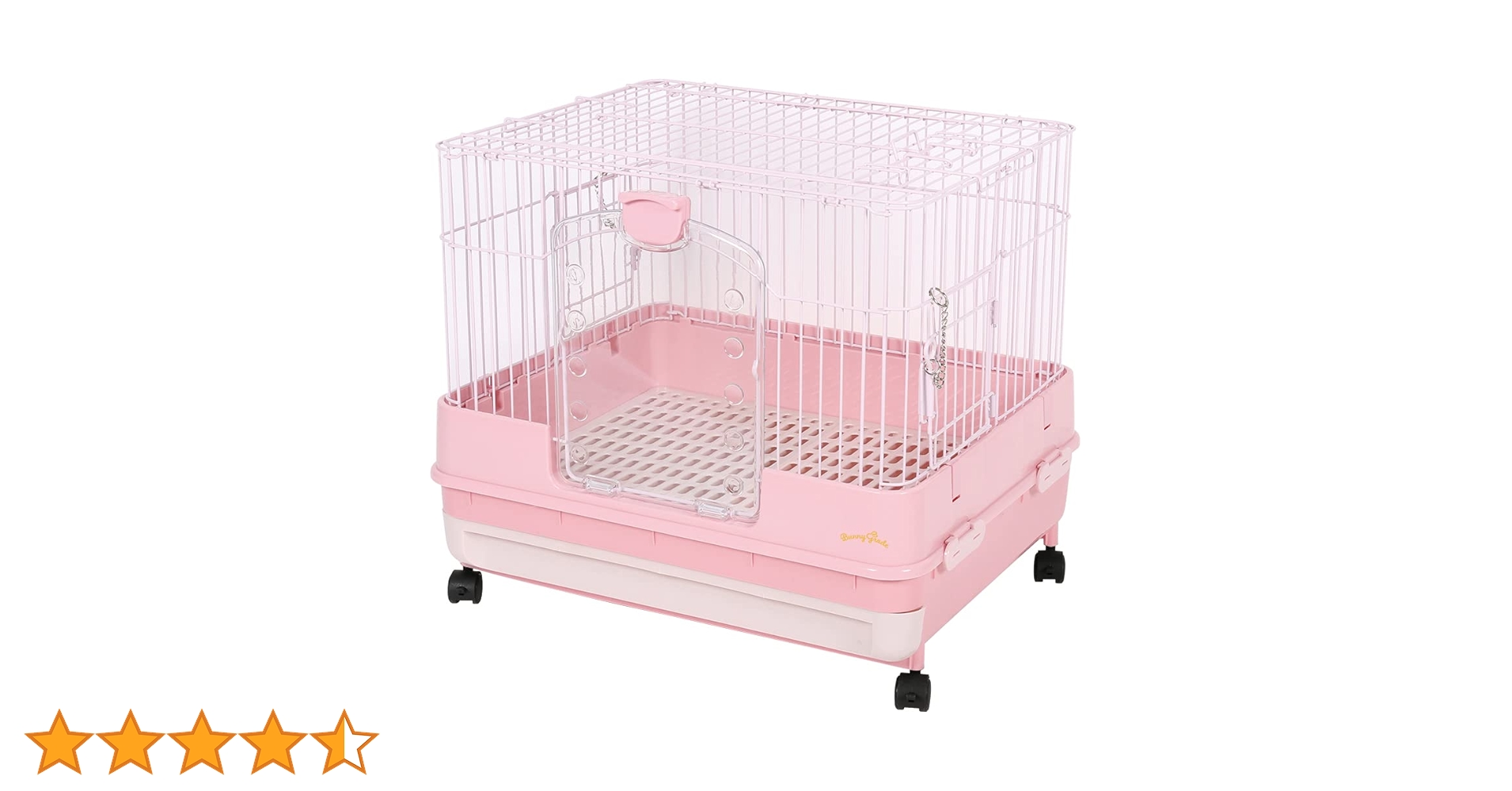 Amazon.co.jp: ミニマルランド うさぎのカンタンおそうじケージ ピンク